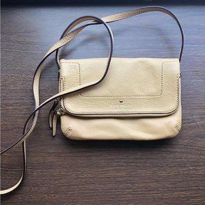 Kate Spade Beige Mini Crossbody